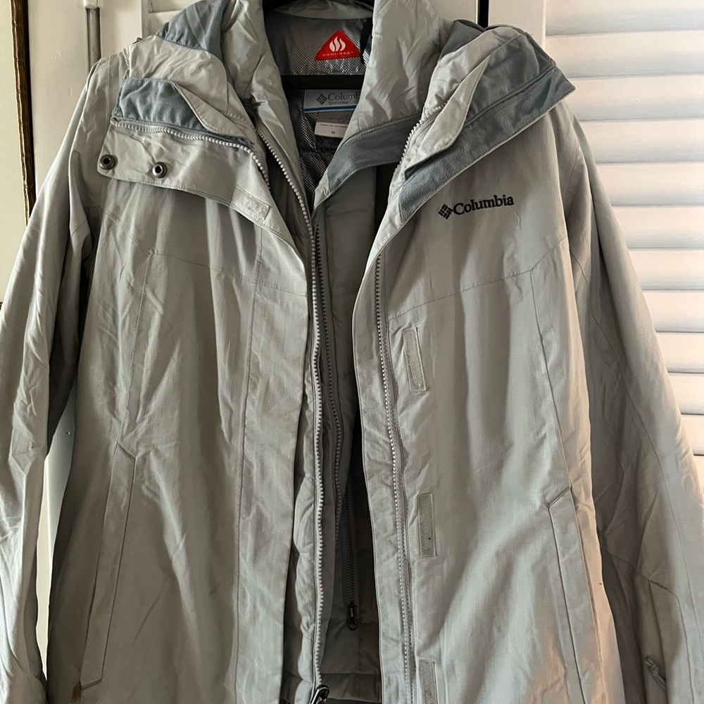 Columbia Ladies Interchange, 2 jackets size M  Snow or rain